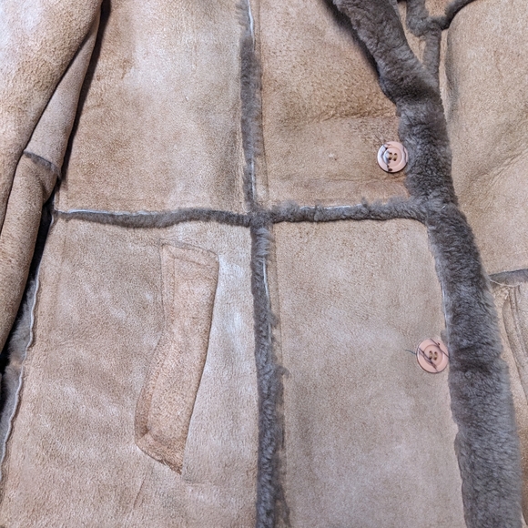 Vintage Sears Men's XL Leather Jacket - Picture 6 of 8